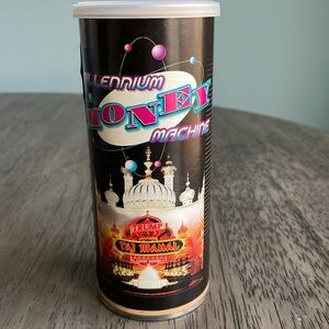 Trump Taj Mahal Casino Millennium Money Machine Tin with Lid